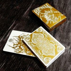 RARE BICYCLE ASURA GOLD PLAYING CARDS